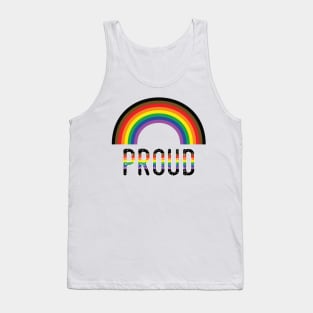 LGBTQIA Inclusive Rainbow Pride Flag - Pride 2018 Tank Top